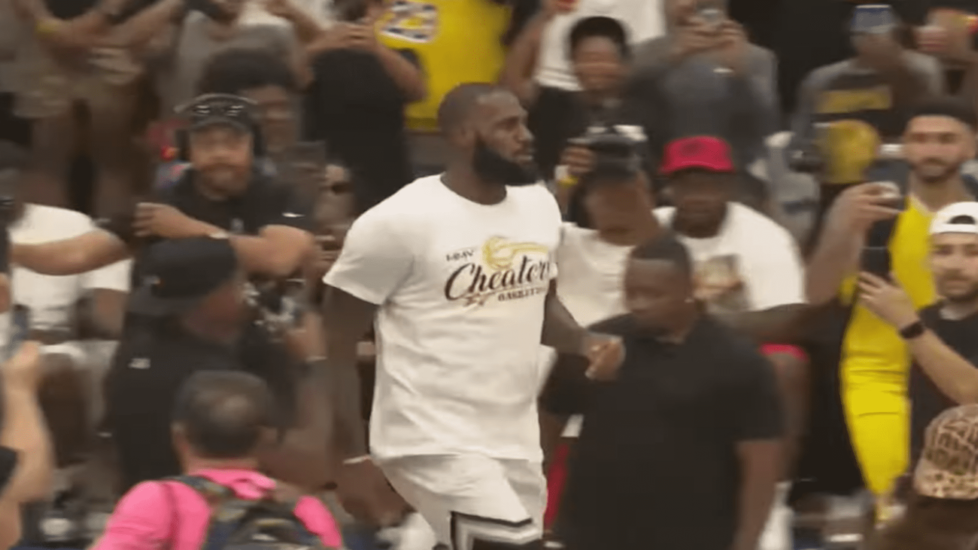 Lebron James 17 juillet 2022 Drew League