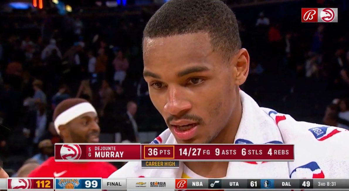 Dejounte Murray 3 novembre 2022