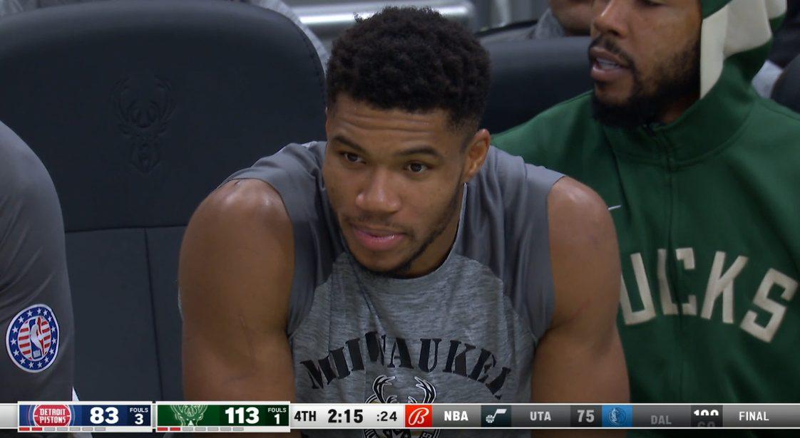 Giannis Antetokounmpo 3 novembre 2022