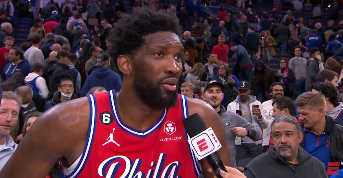 Joel Embiid 20 novembre 2022