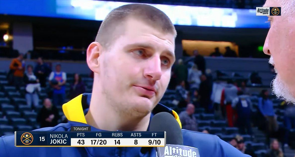 Nikola Jokic 15 décembre 2022