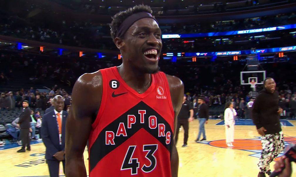 Pascal Siakam 22 décembre 2022