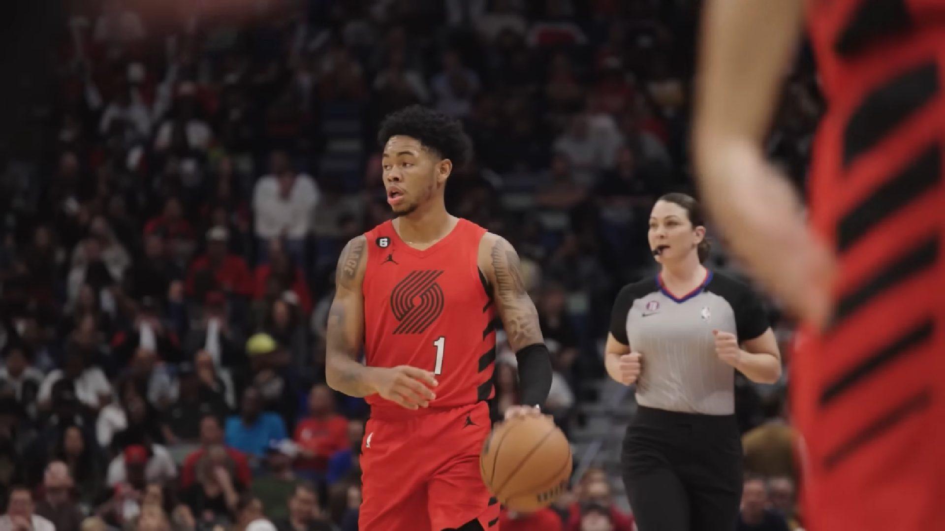 Anfernee Simons Blazers 22 décembre 2022