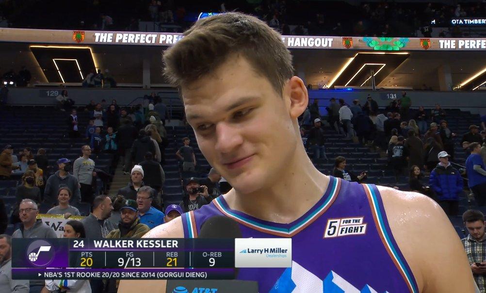 Walker Kessler 17 janvier 2023