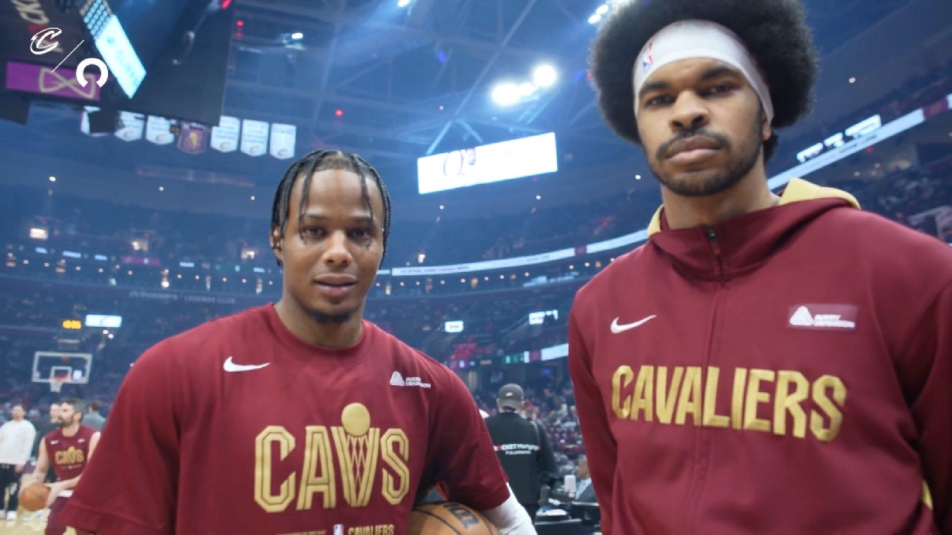 Isaac Okoro Jarrett Allen 14 janvier 2023