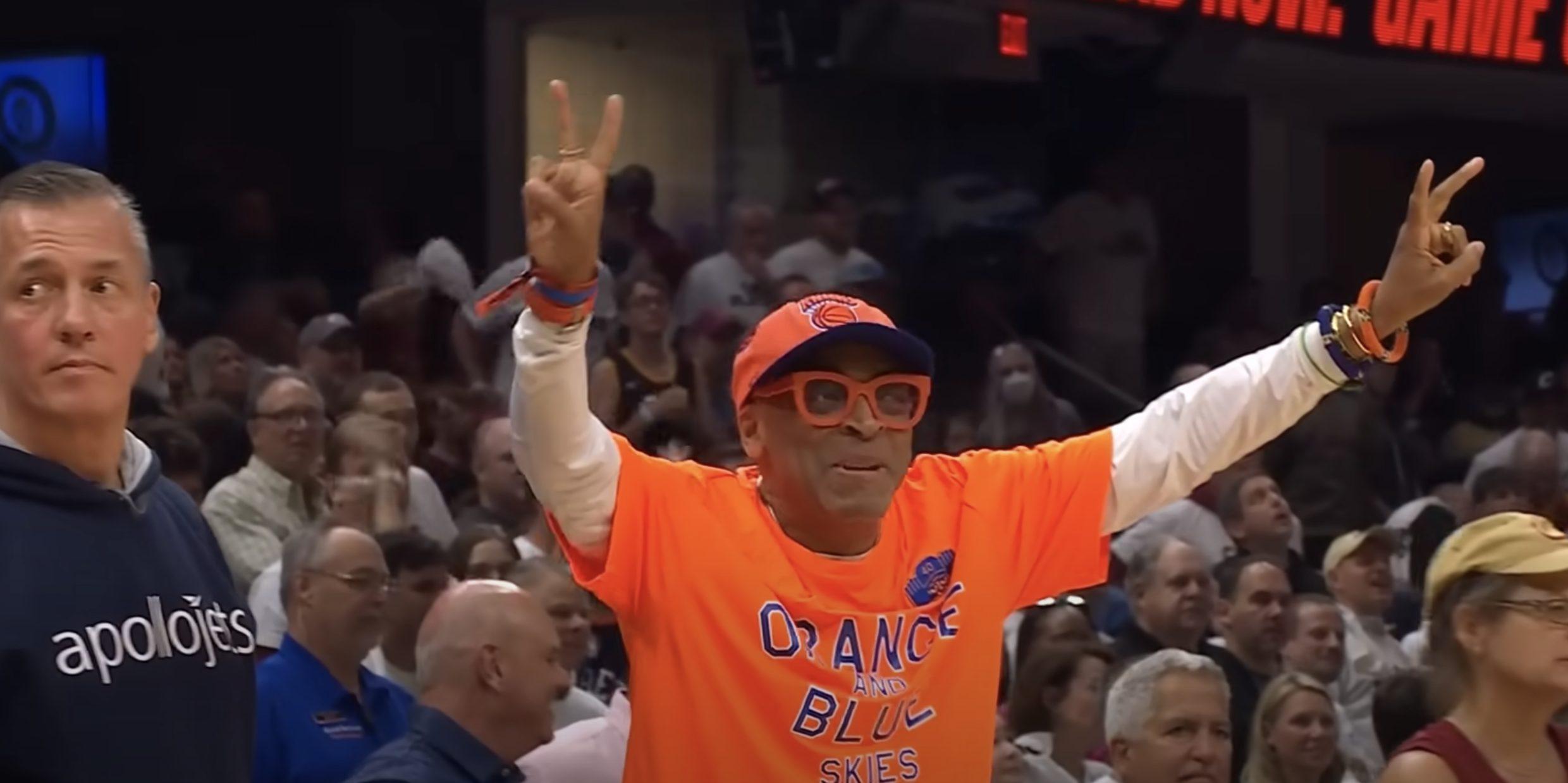 Spike Lee Knicks Cavs 16 avril 2023 NBA