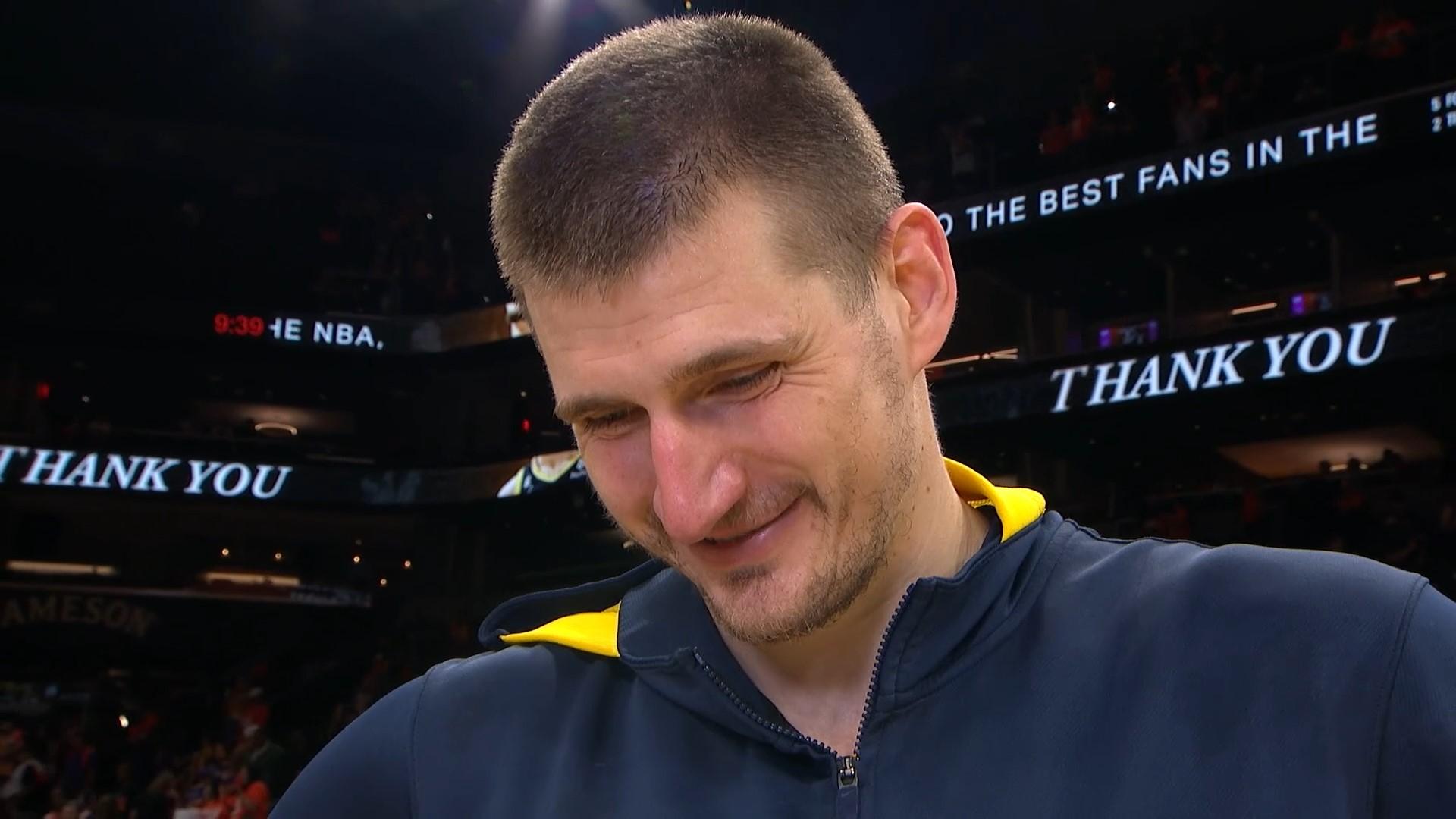 nikola jokic résumé nuit NBA