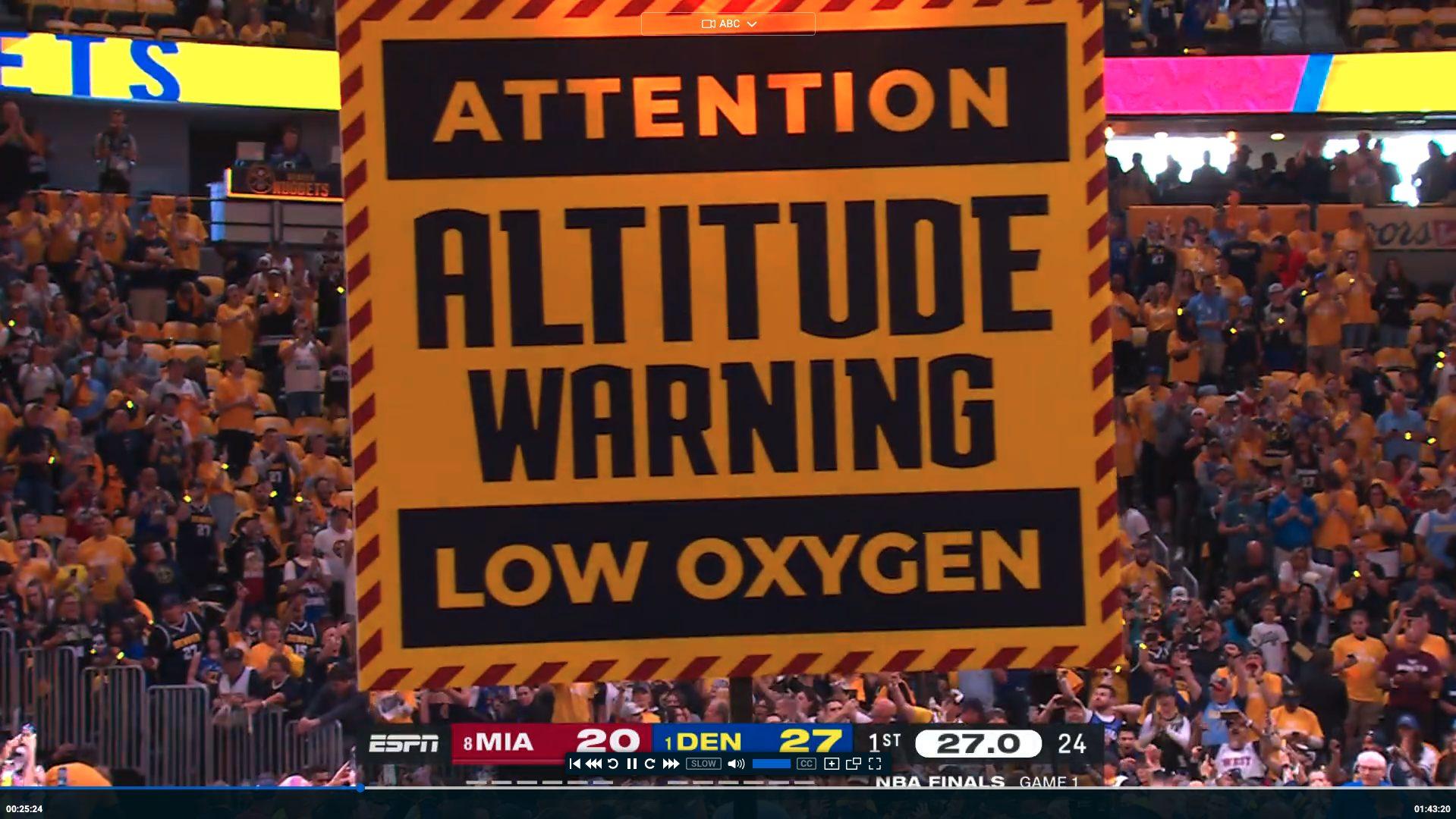 Denver altitude