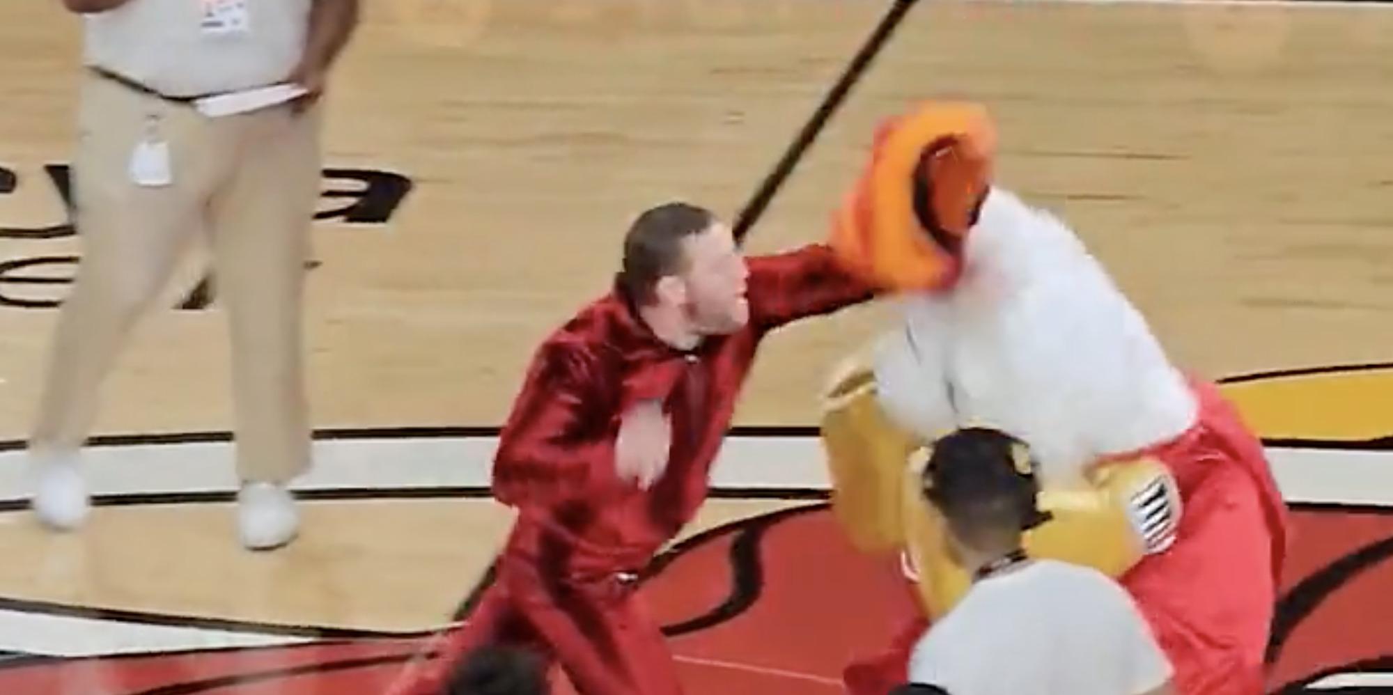 Conor McGregor Heat mascotte