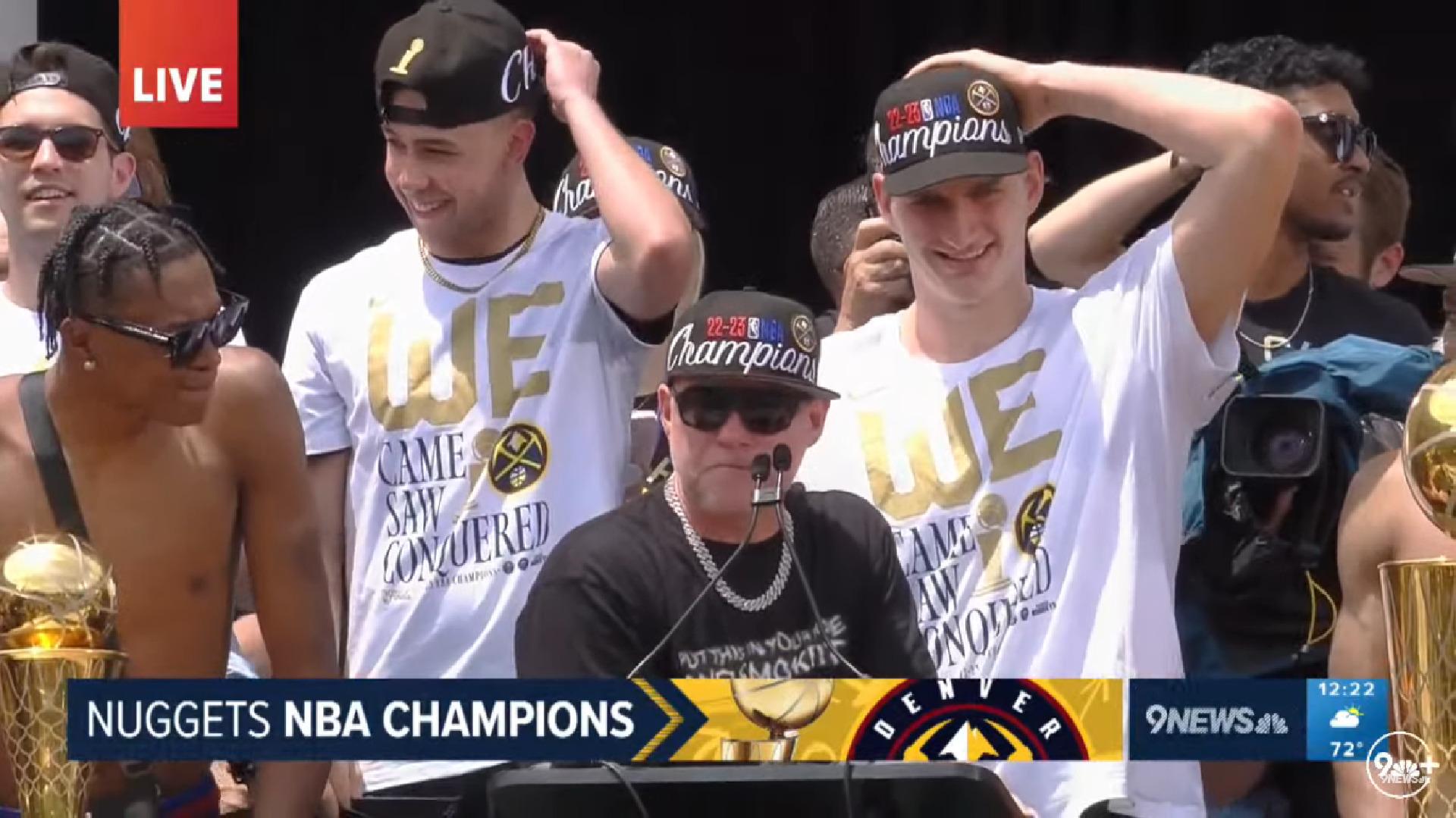 Parade Denver Nuggets 15 juin 2023