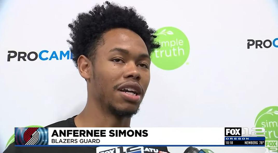 Anfernee Simons 8 septembre 2023