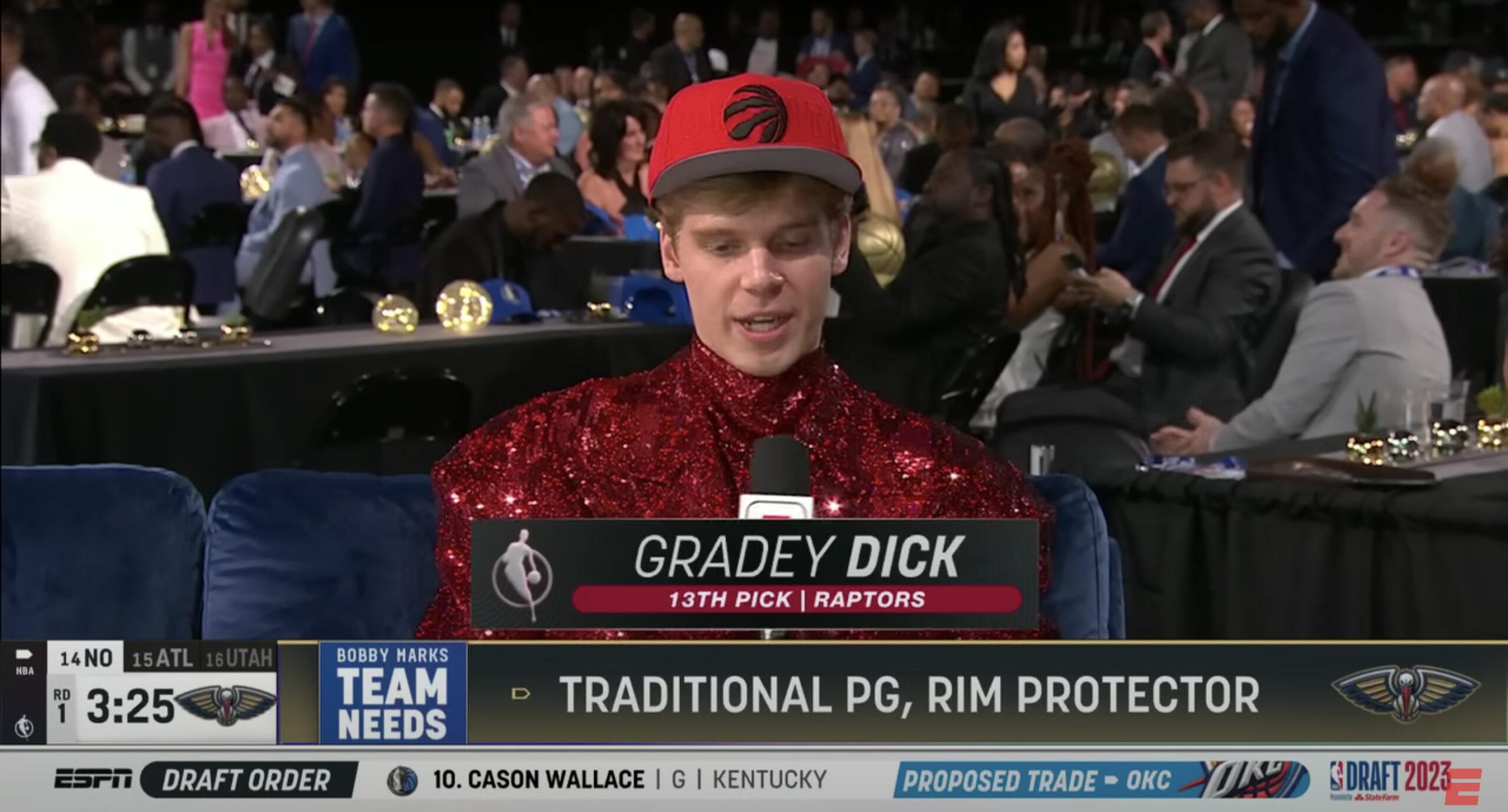 Gradey Dick Raptors