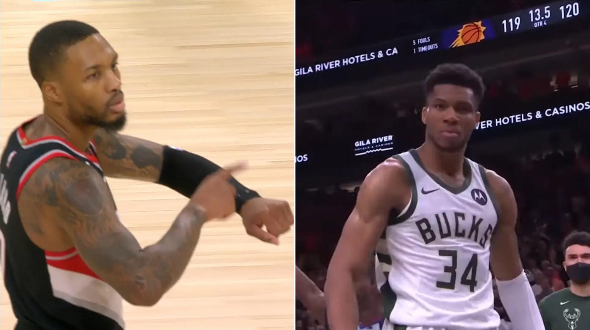damian lillard giannis antetokounmpo