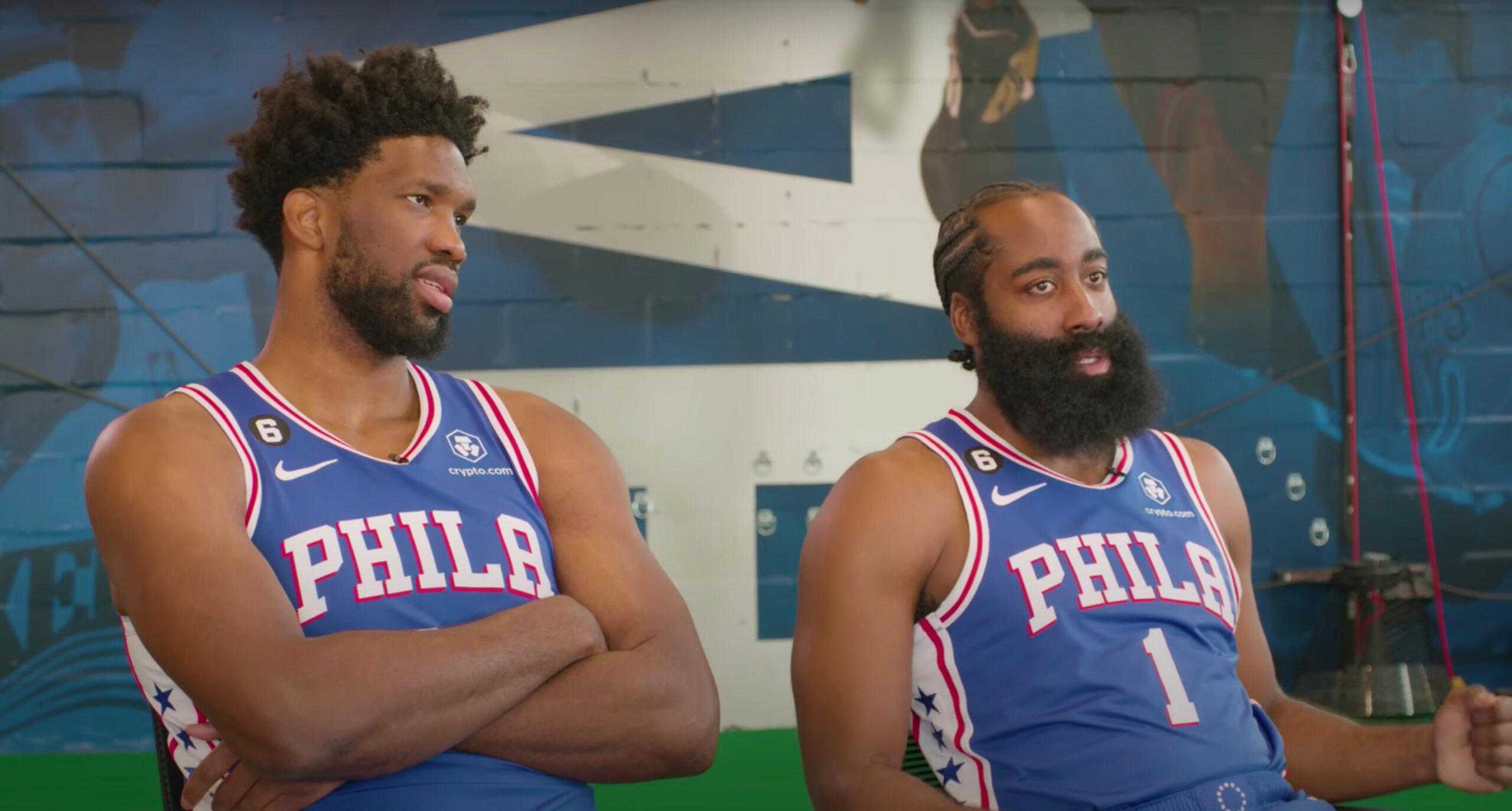 James Harden Joel Embiid Sixers
