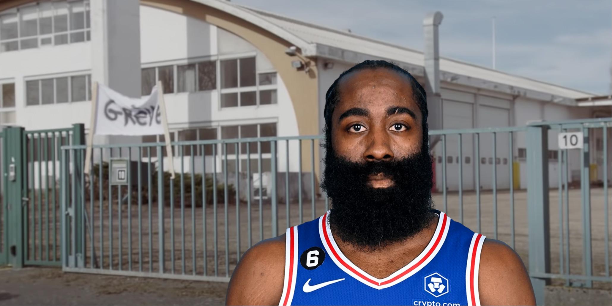 James Harden grève Sixers