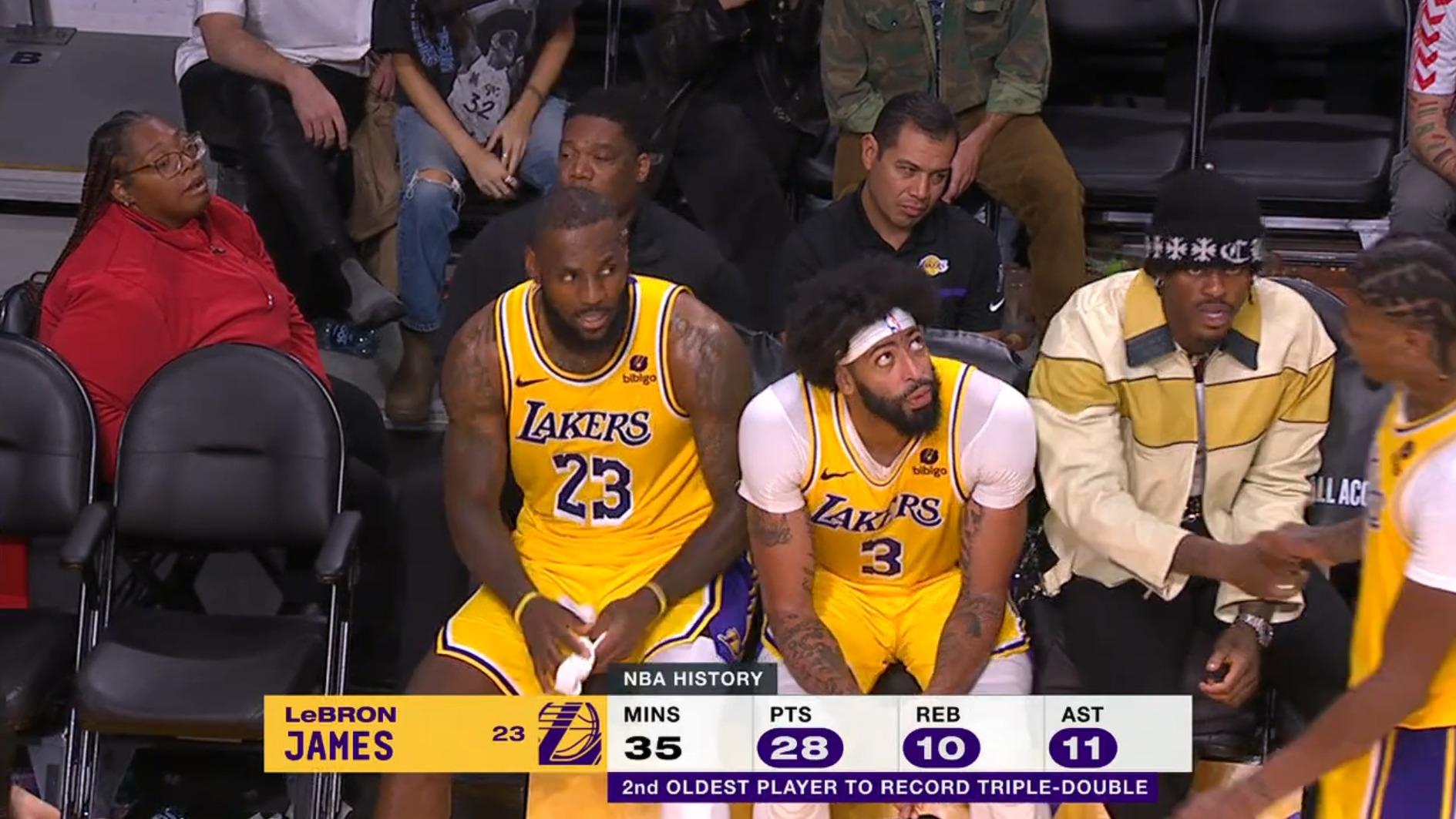 LeBron James 16 novembre 2023