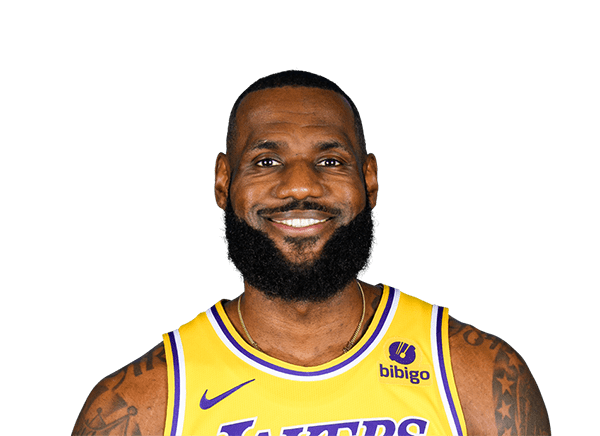 Photo de profil page joueur NBA LeBron James