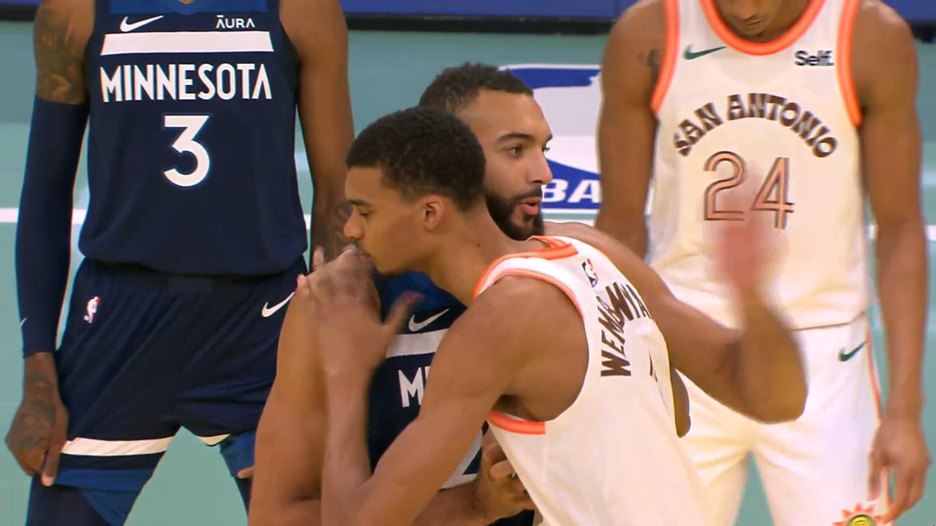 rudy gobert victor wembanyama