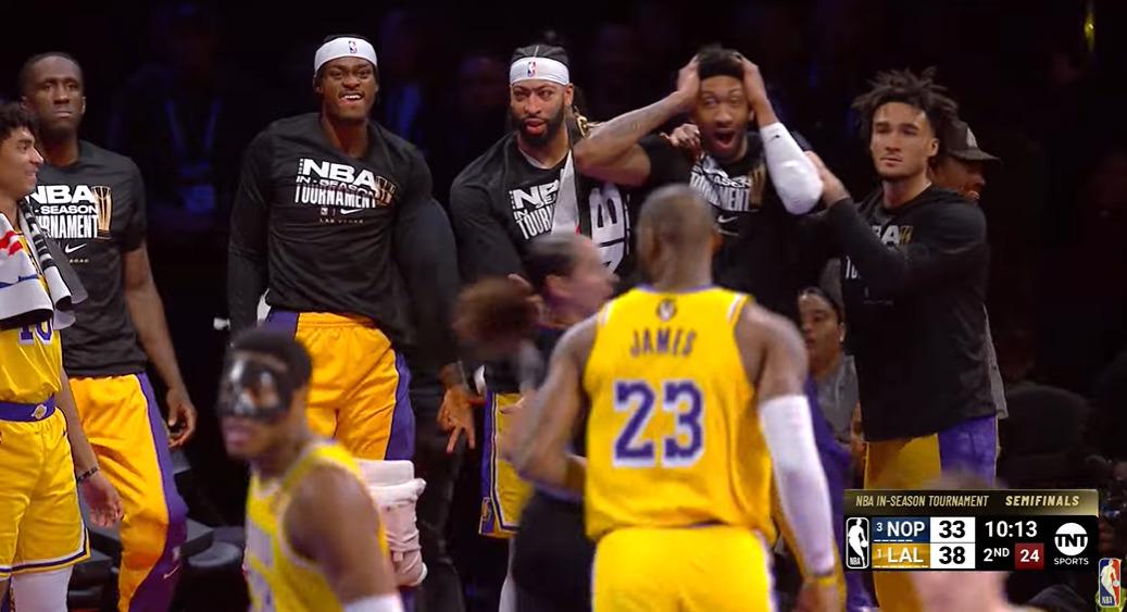 Lakers 8 décembre 2023