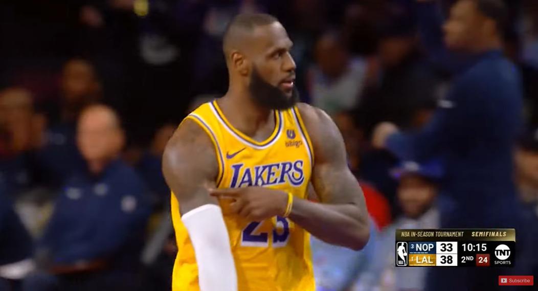 LeBron james 8 décembre 2023