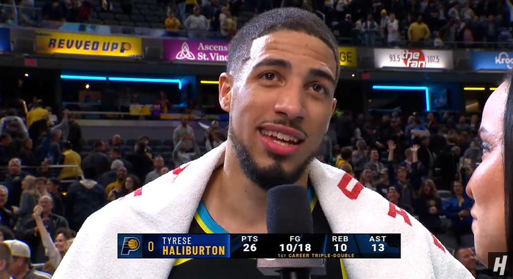 Tyrese Haliburton Indiana Pacers 5 décembre 2023