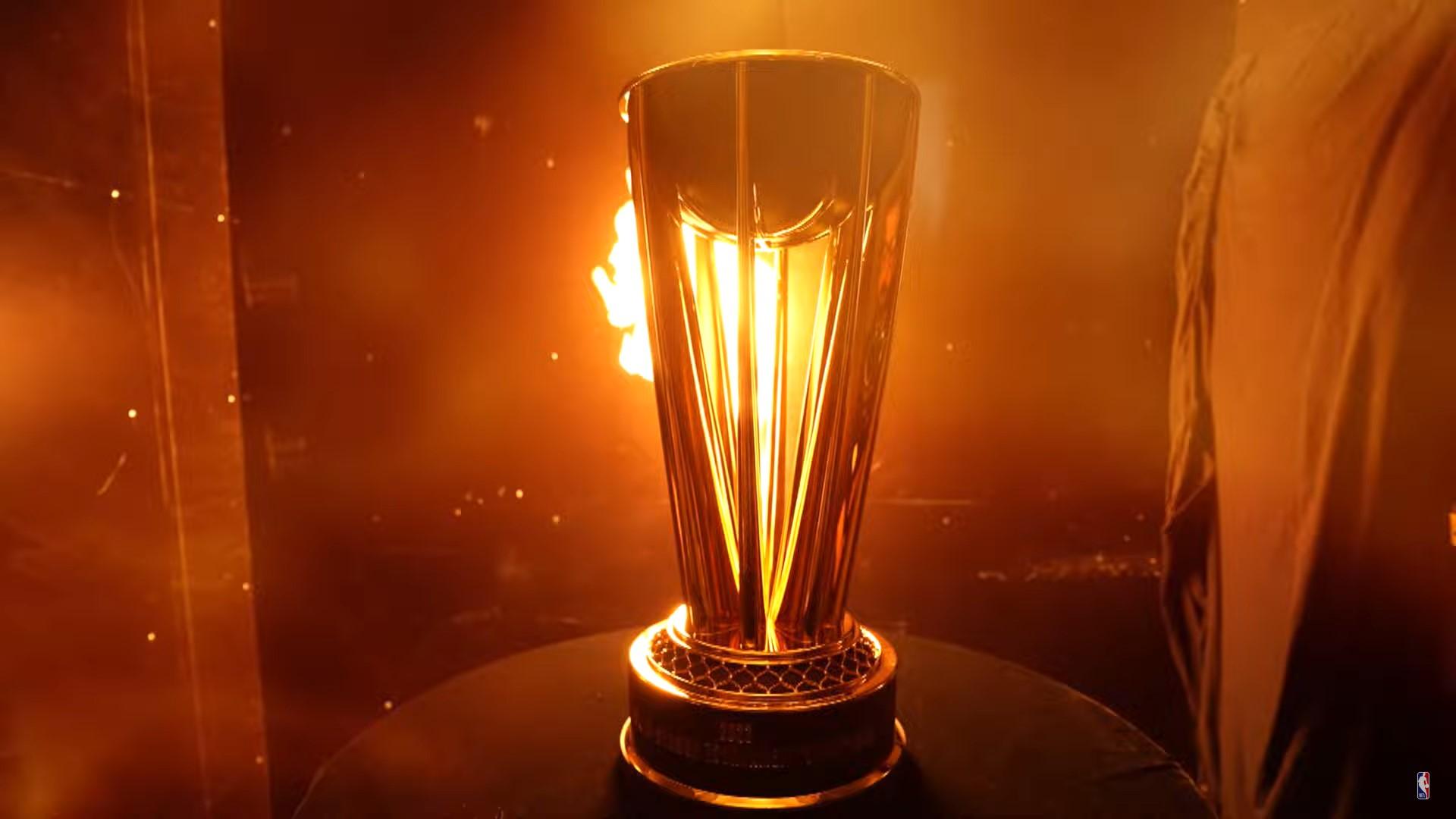 nba in season tournament trophée