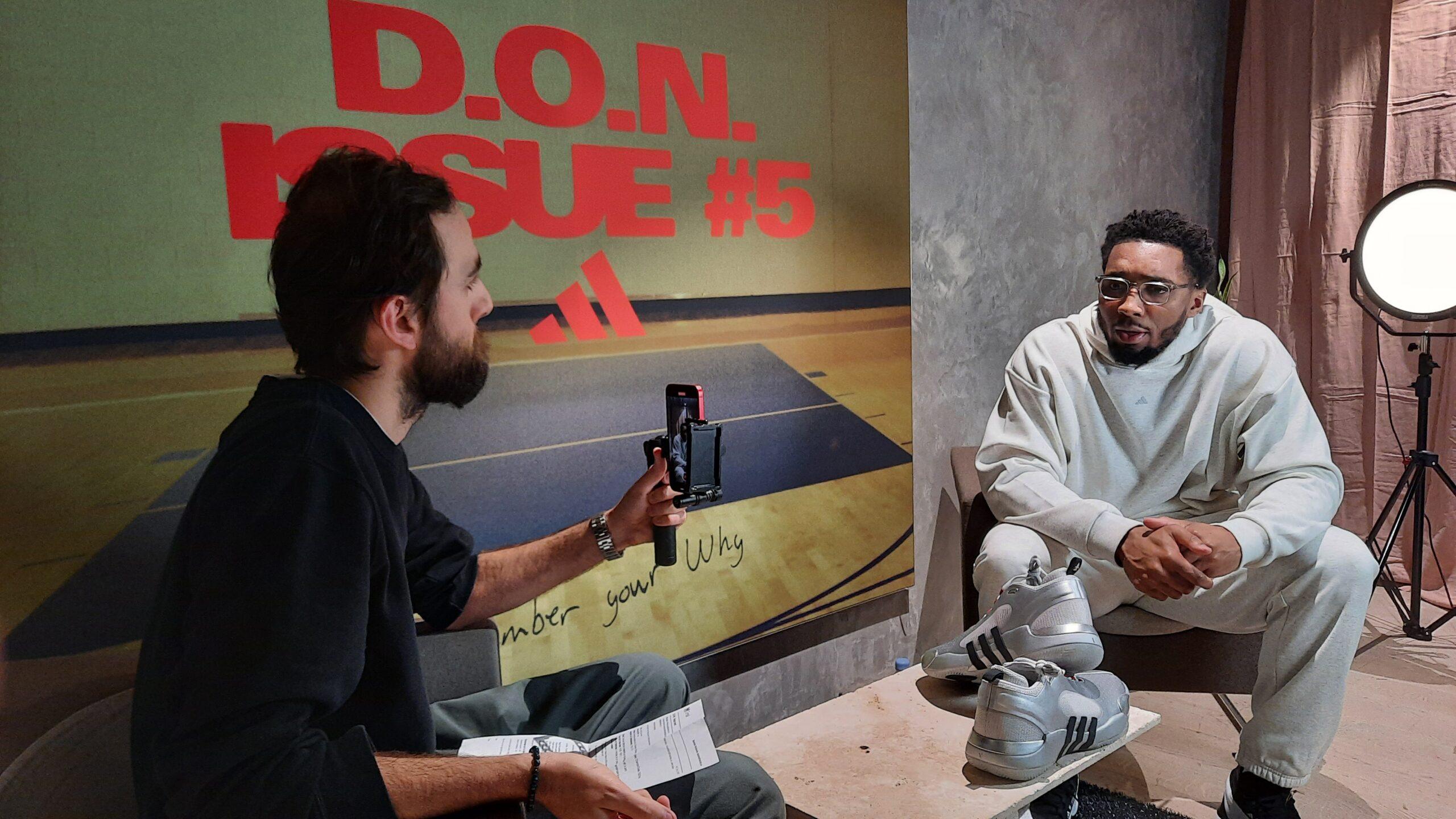 Donovan Mitchell in Paris