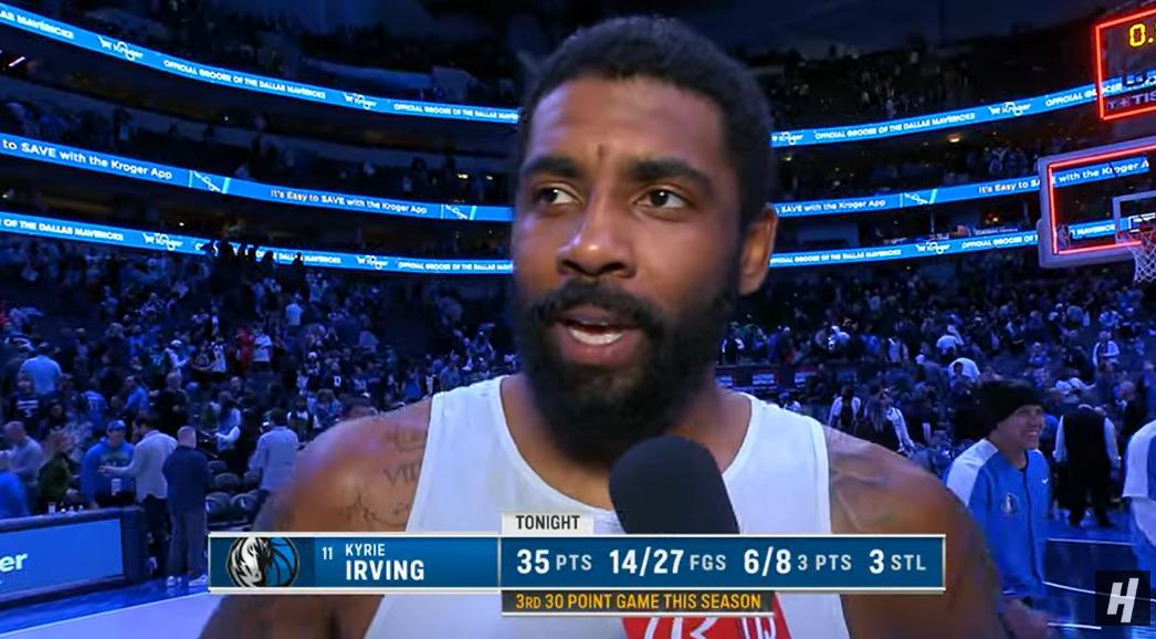Kyrie Irving 8 janvier 2023