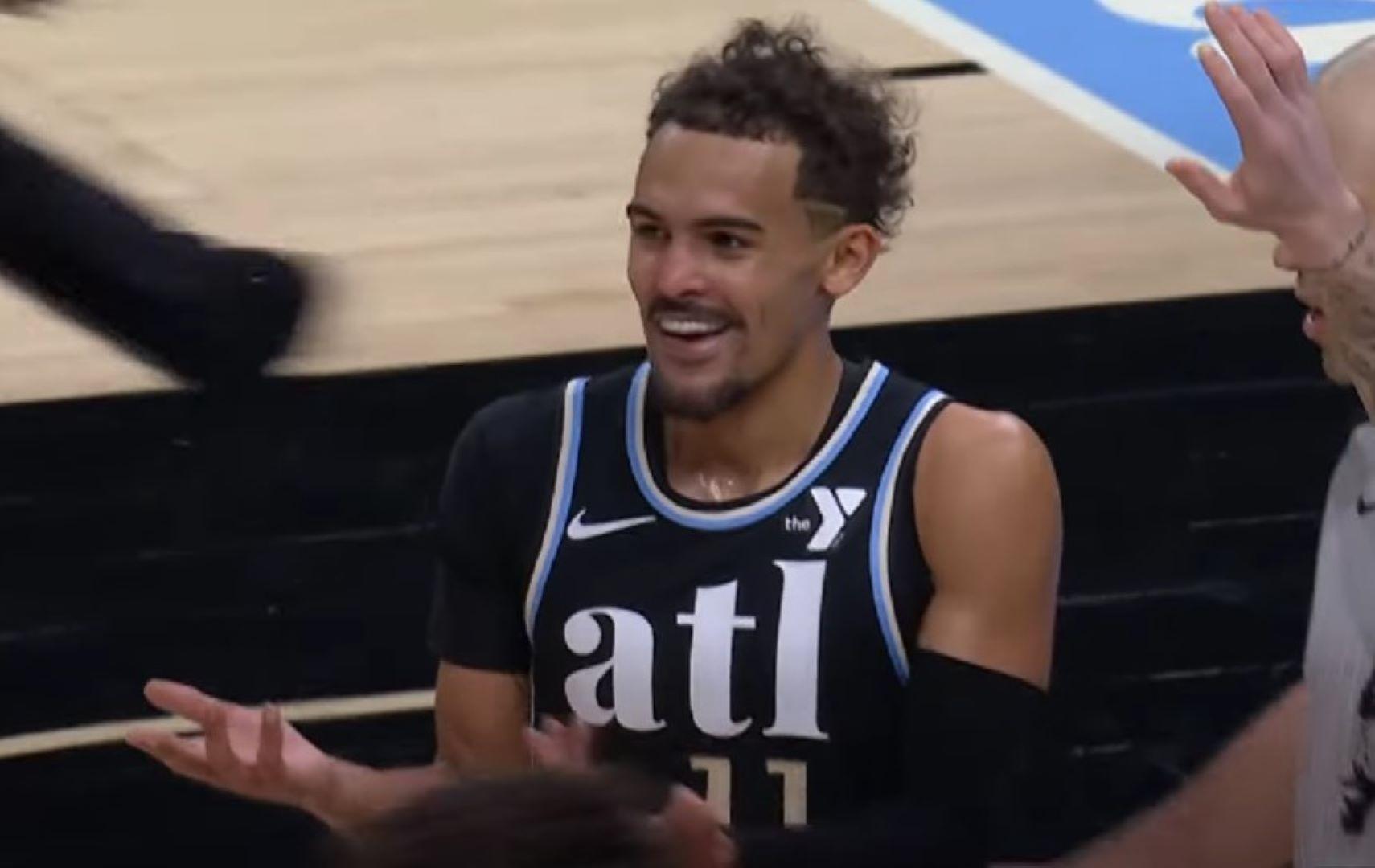 Trae Young Hawks 16 janvier 2024