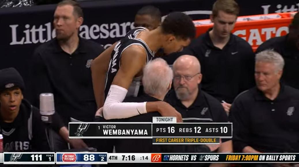 victor Wembanyama 11 janvier 2024