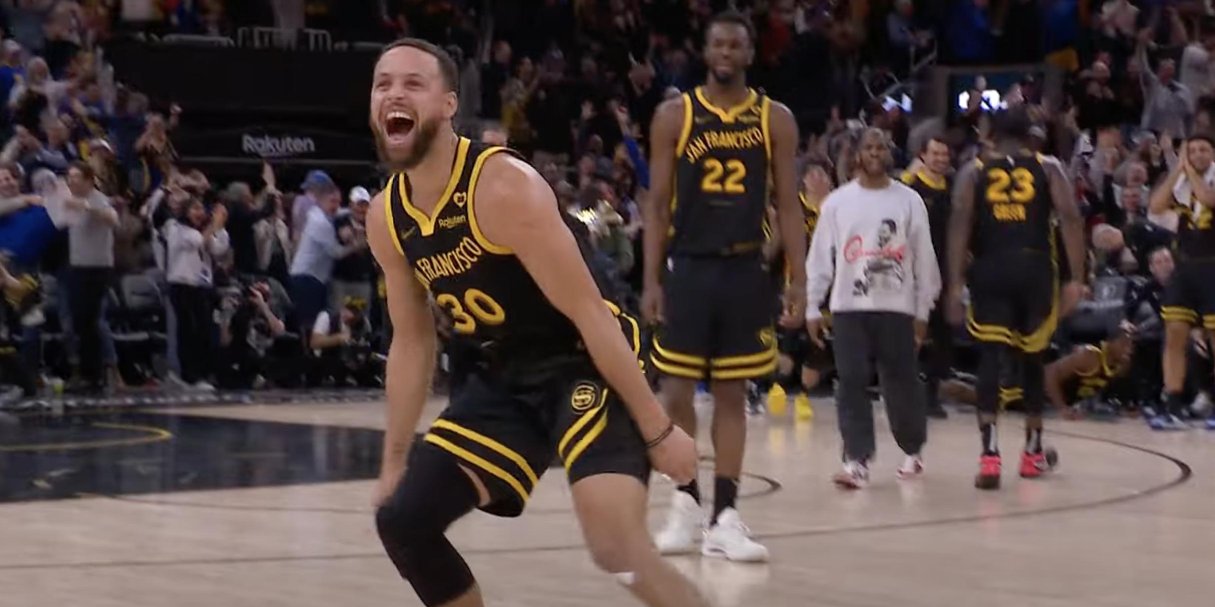 Stephen Curry Suns Golden State Warriors game winner