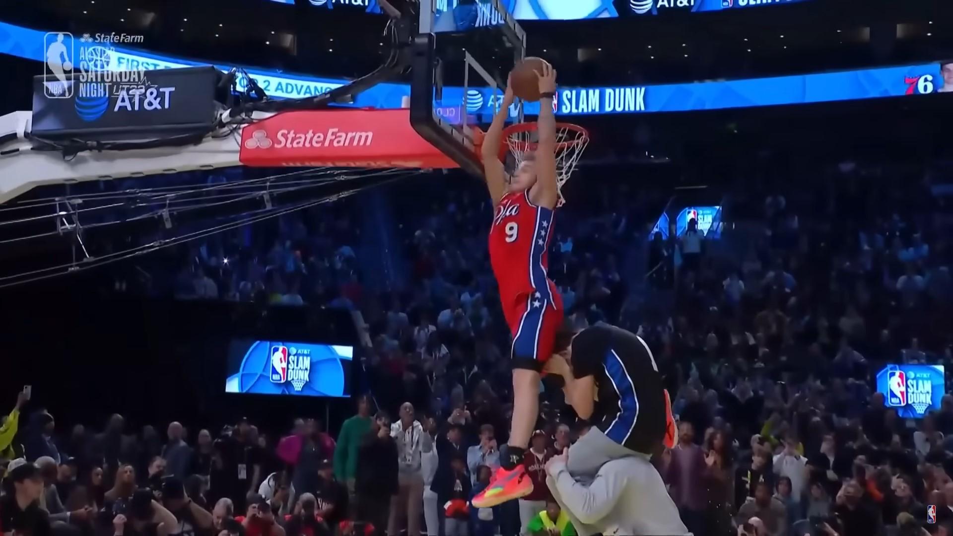 mac mcclung all-star weekend slam dunk