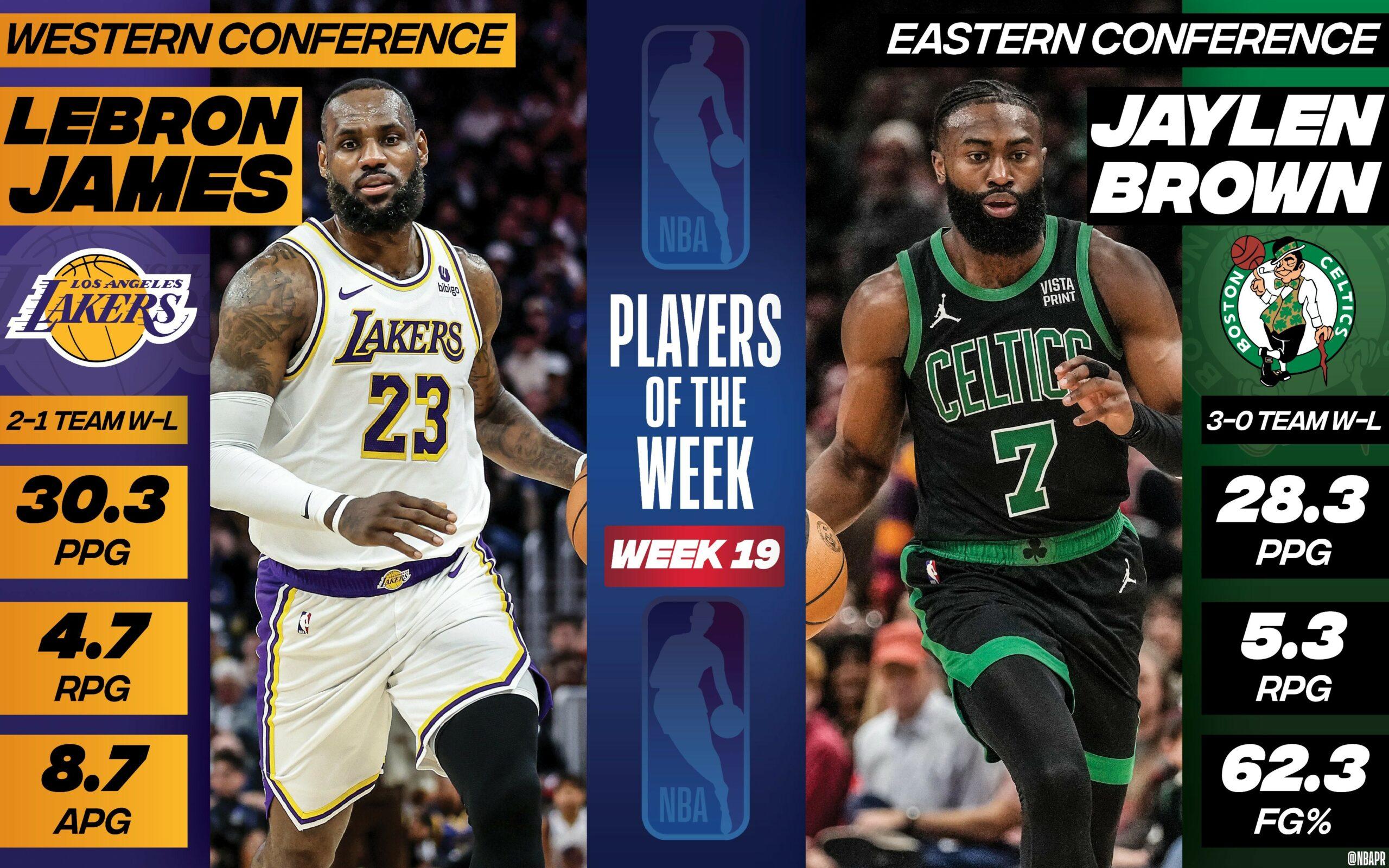 lebron james jaylen brown