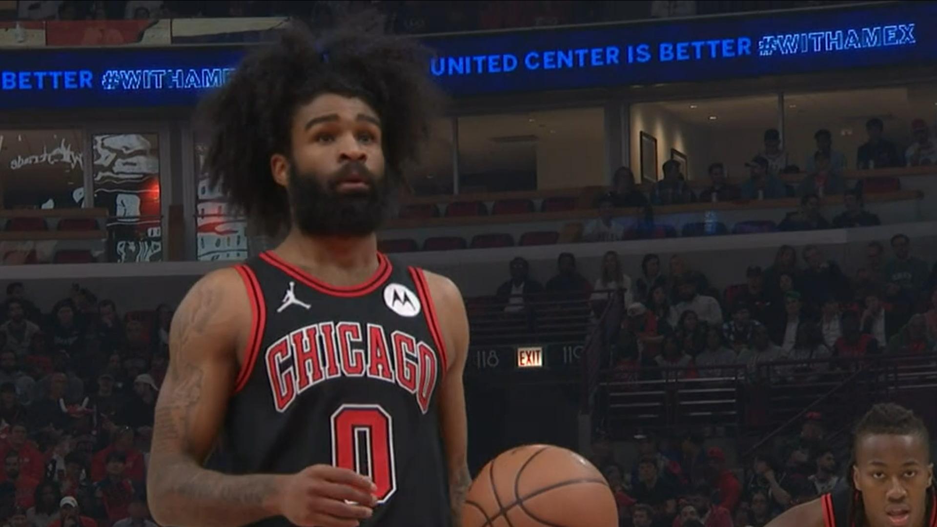 Coby White Bulls 18 avril