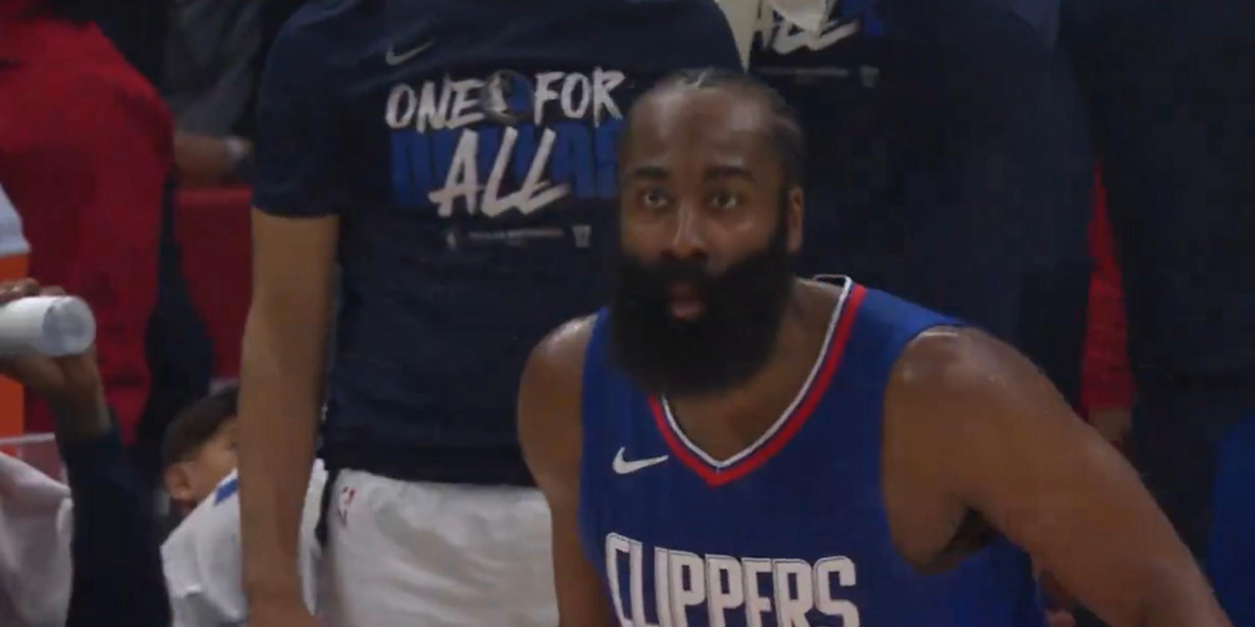 James Harden Clippers Playoffs NBA