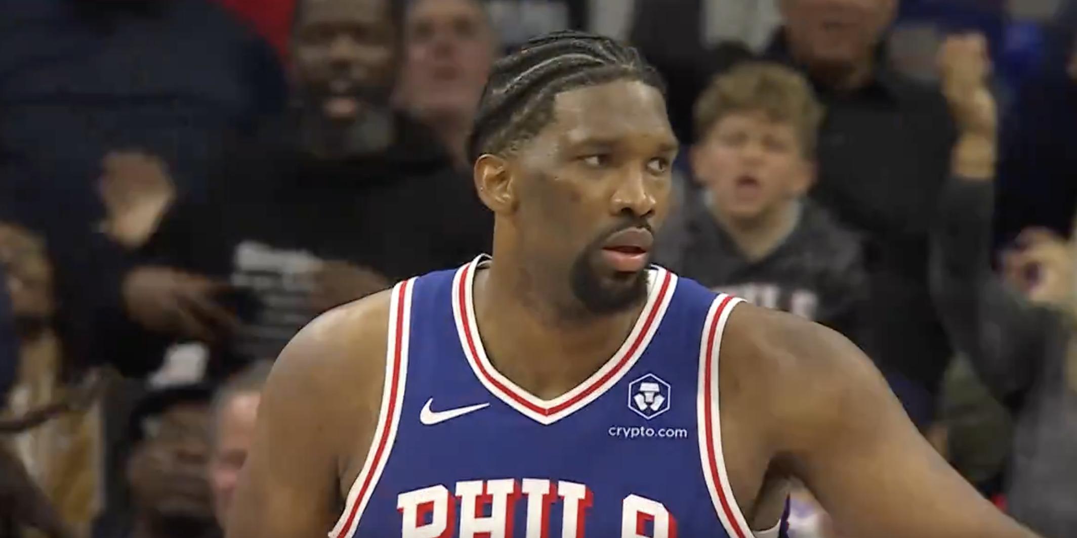 Joel Embiid Sixers 3 avril 2024