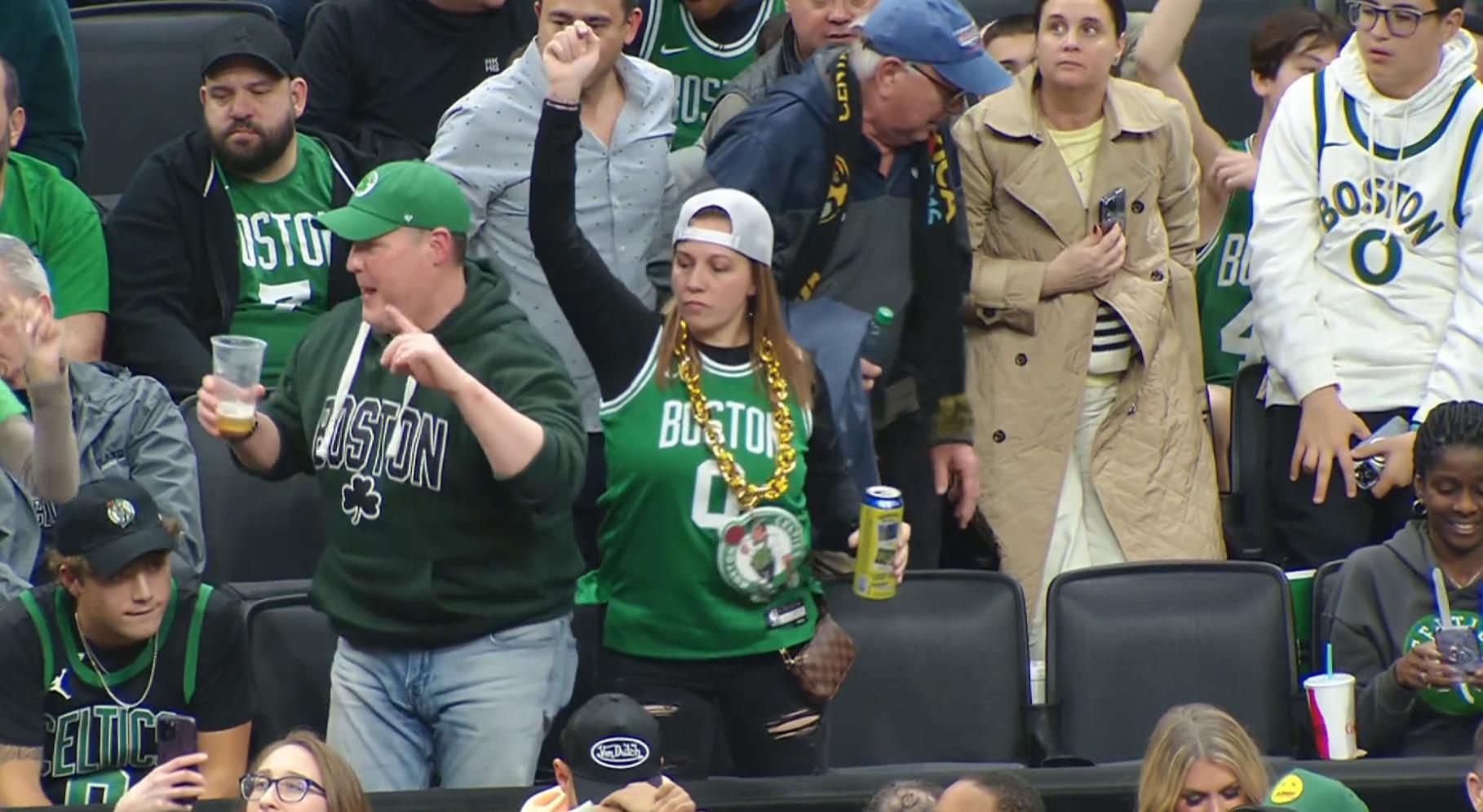 celtics fan 4 avril 2024