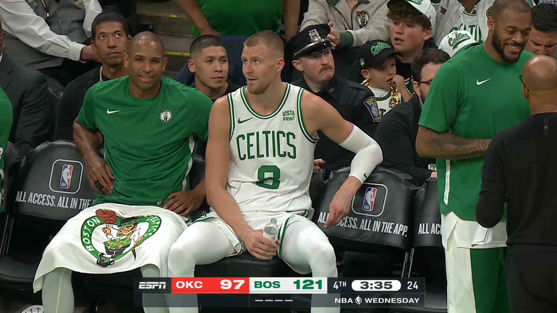 Porzingis Celtics Boston 4 avril 2024