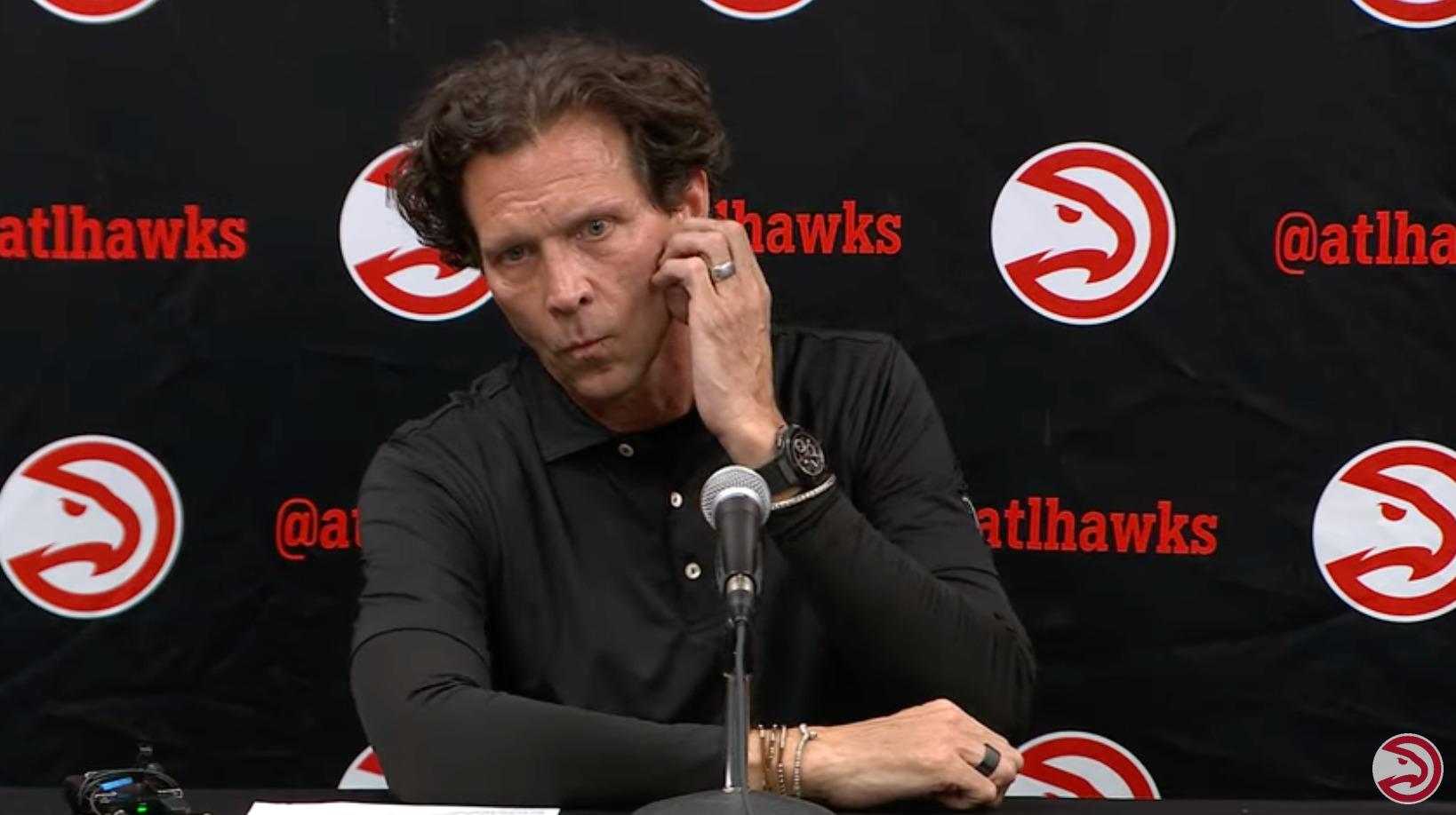 Quin Snyder Atlanta Hawks 12 avril 2024
