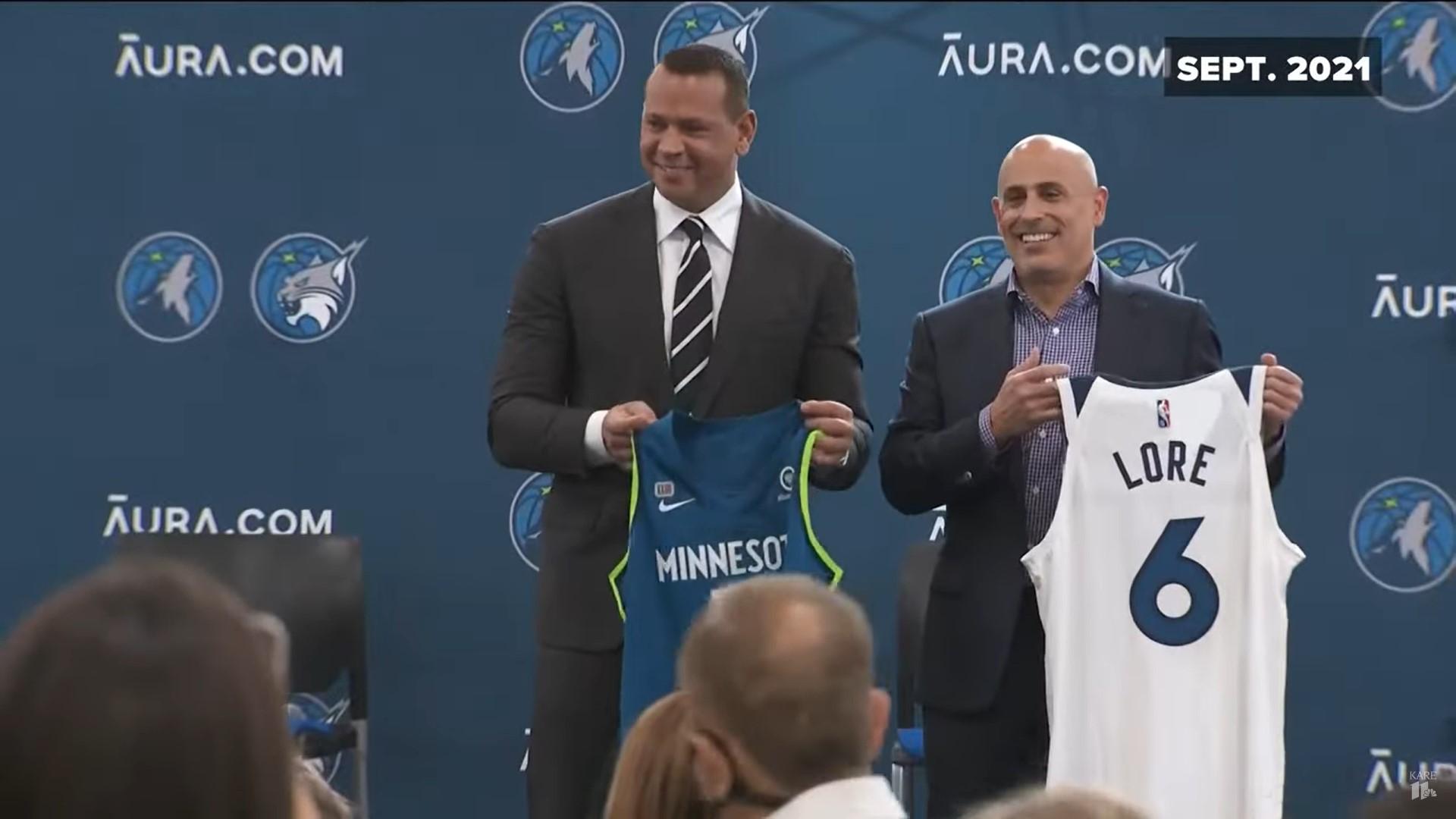 timberwolves alex rodriguez marc lore