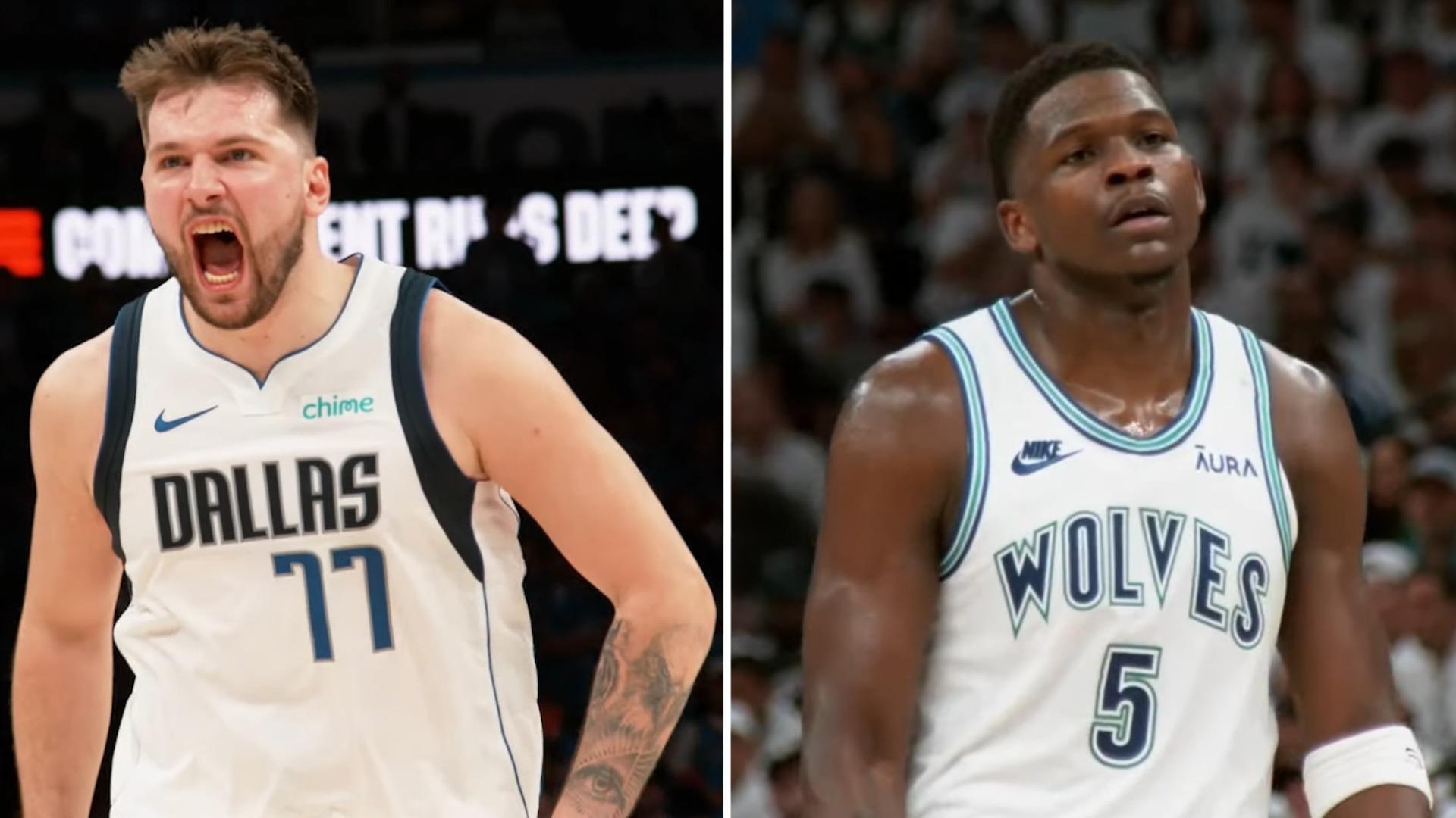 Luka Doncic - Anthony Edwards