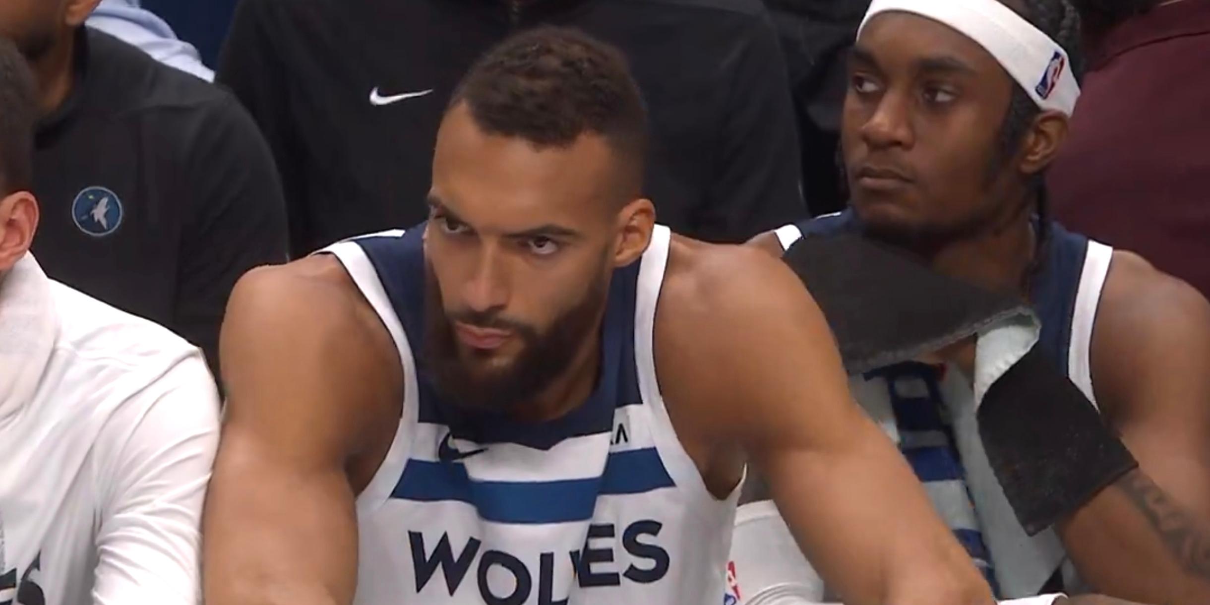 Rudy Gobert Wolves NBA Playoffs