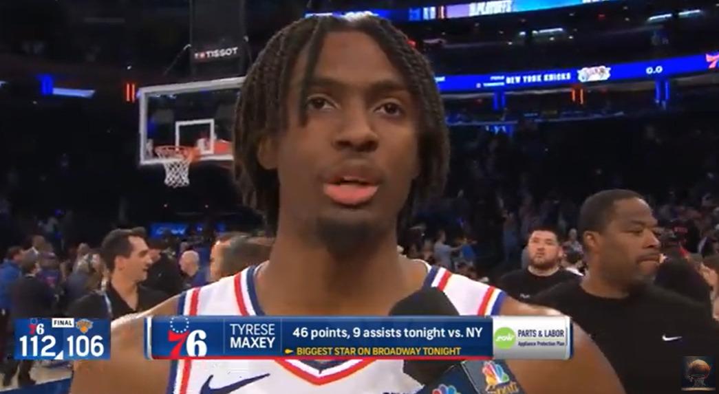 Tyrese Maxey 1er mai 2024