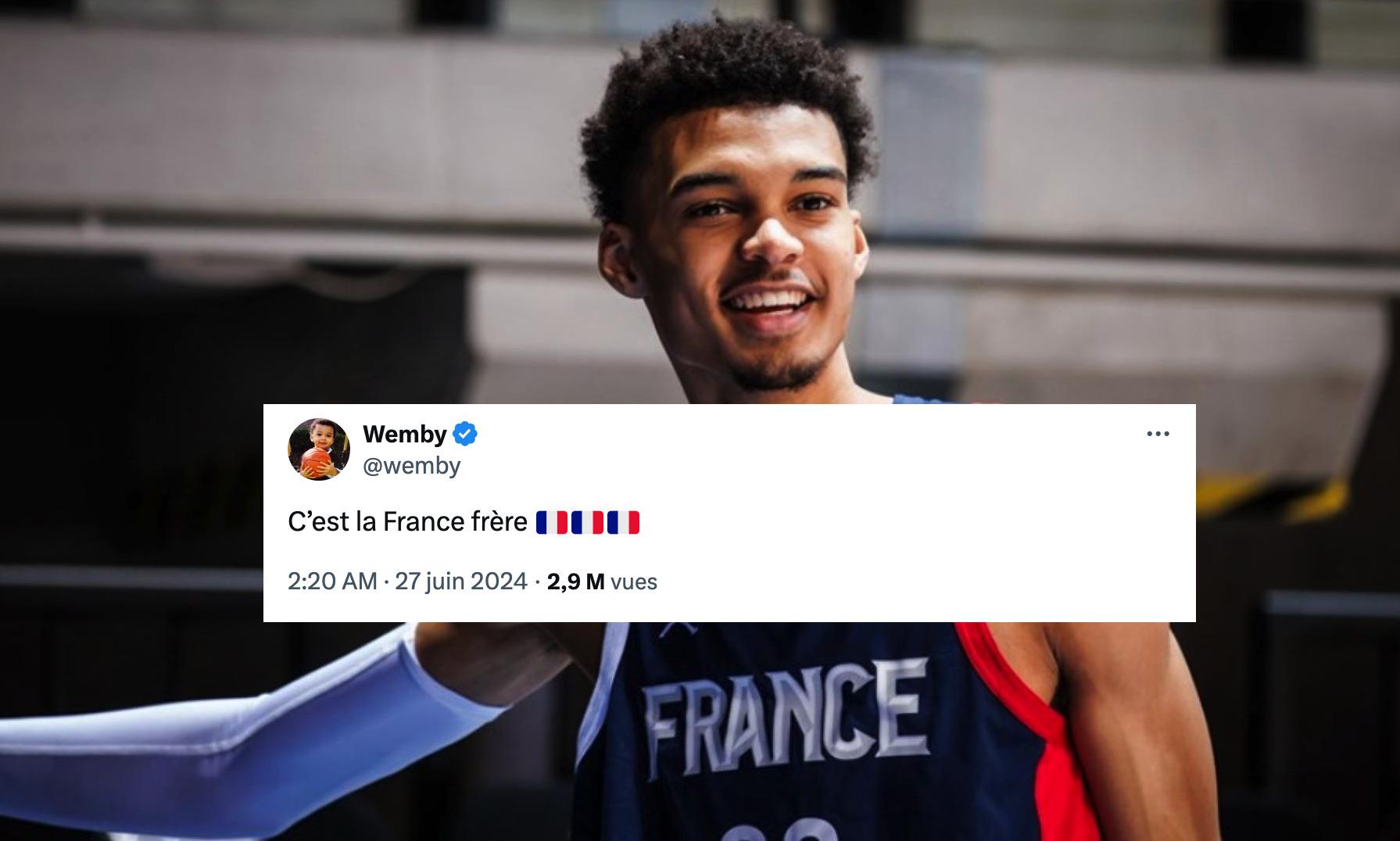 Victor Wembanyama - Twitter Draft NBA 2024
