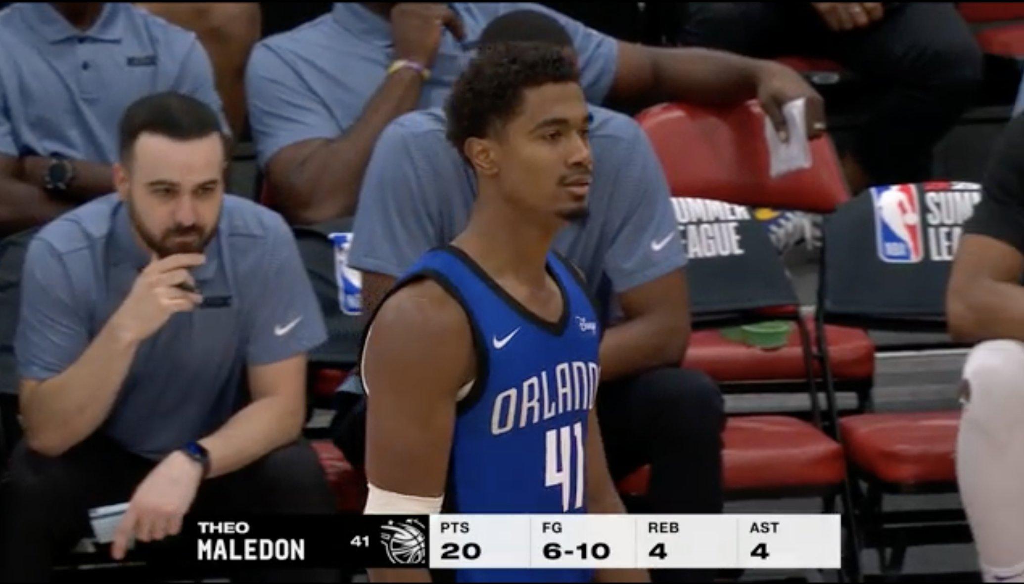 Théo Maledon Orlando Magic Summer League