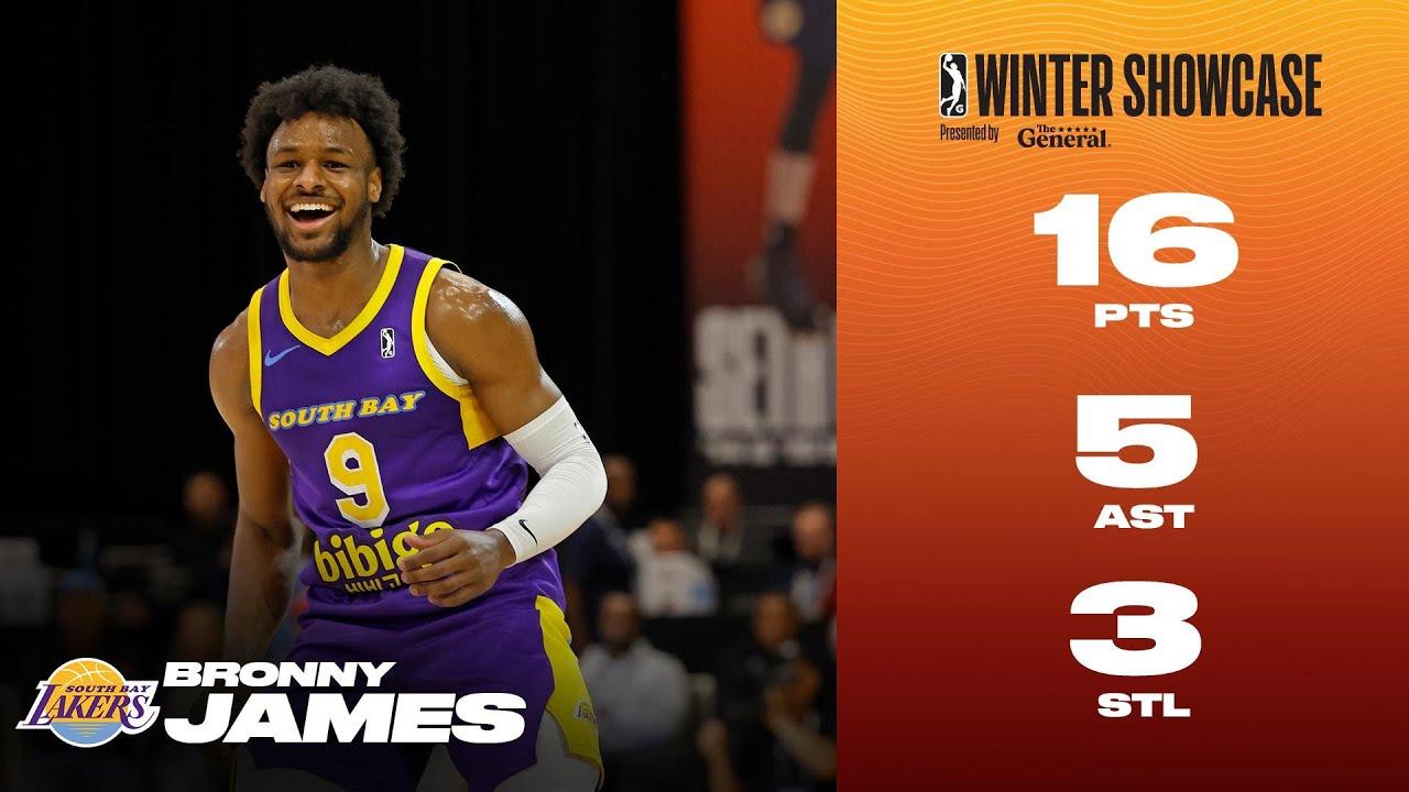 Bronny James 20 décembre 2024
