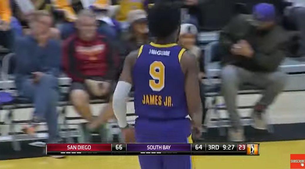 Bronny James 8 décembre 2024