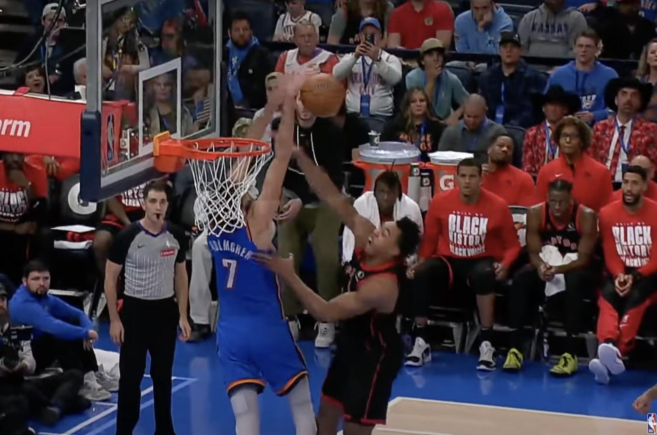 Chet Holmgren contre Scottie Barnes