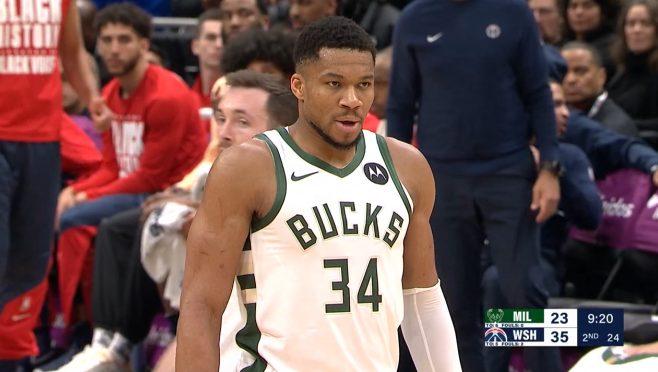 Giannis Antetokounmpo 22 février 2025