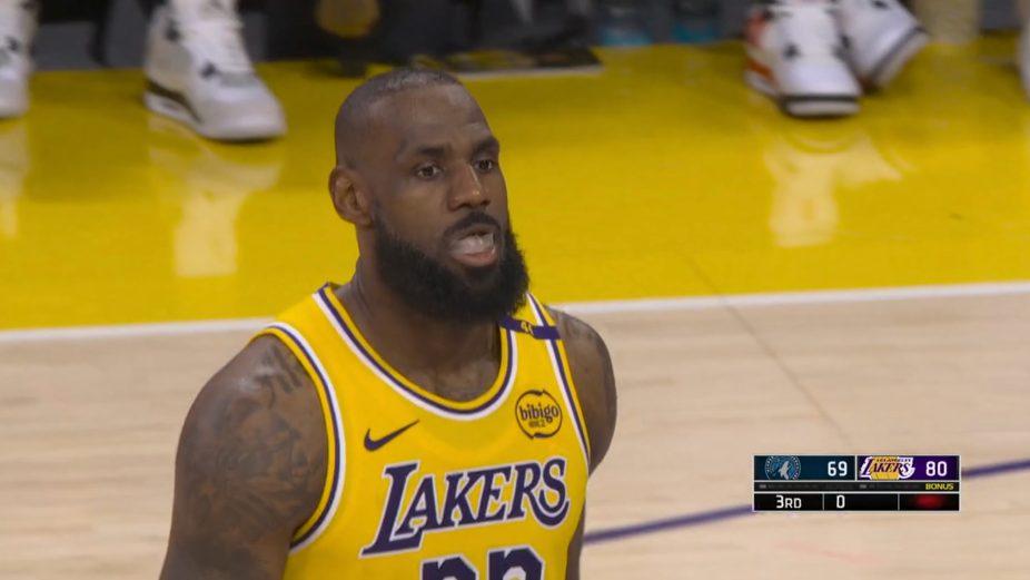 LeBron James NBA 28 février 2025